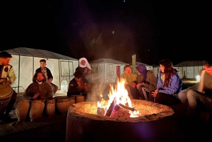 Da Marrakech: 3 giorni nel deserto con soggiorno in campo, cammello e pasti