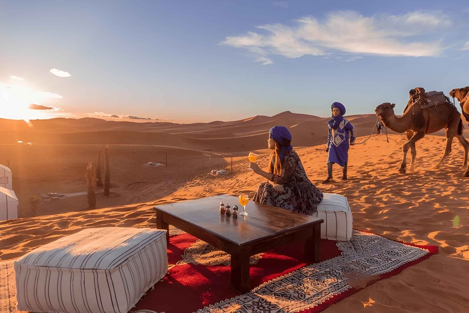 Fra Marrakech: 3-dagers tur til Merzouga og Sahara-ørkenen