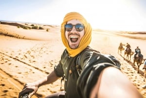 Marrakech: Wüstenexkursion, Quad, Kamel, Abendessen & Feuershow