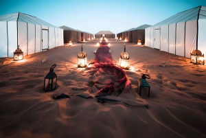 Marrakech: Wüstenexkursion, Quad, Kamel, Abendessen & Feuershow