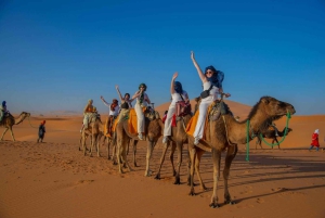 Marrakech to Fes: Quad, Dinner, Camel, 3-Day Desert Tour
