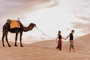 Vanuit Marrakesh: 3-daagse Merzouga-woestijntour naar Fez of Agadir