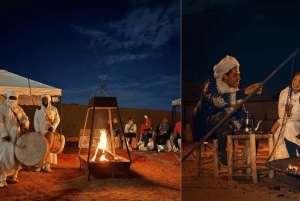 Vanuit Marrakesh: 3-daagse Merzouga-woestijntour naar Fez of Agadir