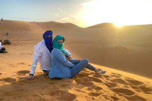 Desde Marrakech: tour de 3 días por el desierto de Merzouga con paseo en camello