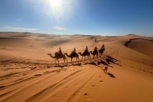 Desde Marrakech: tour de 3 días por el desierto de Merzouga con paseo en camello