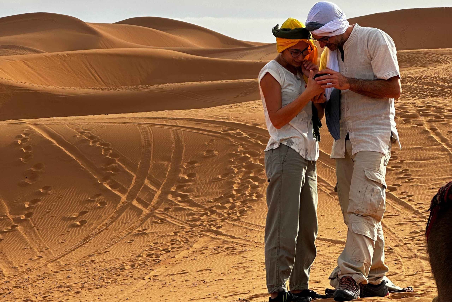 Desde Marrakech: tour de 3 días por el desierto de Merzouga con tienda privada