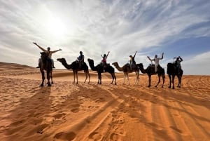 Desde Marrakech: tour de 3 días por el desierto de Merzouga con tienda privada