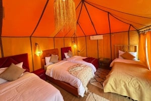 Desde Marrakech: tour de 3 días por el desierto de Merzouga con tienda privada