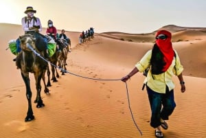 Z Marrakeszu 3-dniowa wycieczka na pustynię Sahara do Merzougi