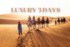 From Marrakech: 3 Days Desert Tour To Merzouga Luxury Camp