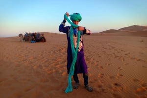 Marrakechista 3 päivän ja 2 yön aavikkomatka Merzougan dyyneille