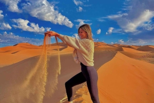 From Marrakech 3 Days Sahara Desert Tour Luxury Camp