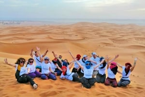 From Marrakech: 3 Day Desert Tour to Merzouga with Glamping