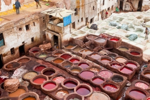 A partir de Marraquexe: viagem de 4 dias pelas cidades imperiais e Chefchaouen