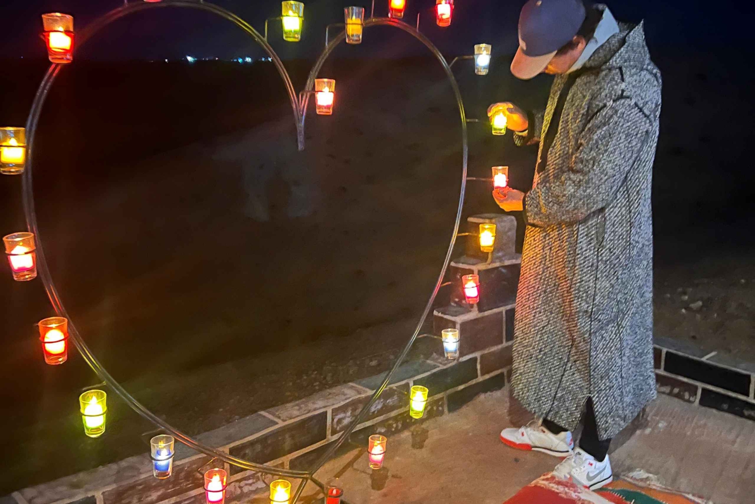 From Marrakech: Agafay Desert Buggy 1Hour & Dinner Show