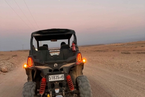From Marrakech: Agafay Desert Buggy 1Hour & Dinner Show