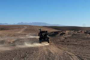 From Marrakech: Agafay Desert Buggy 1Hour & Dinner Show