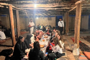 From Marrakech: Agafay Desert Buggy 1Hour & Dinner Show