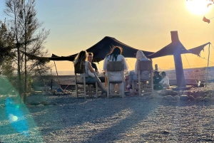 From Marrakech: Agafay Desert Buggy 1Hour & Dinner Show