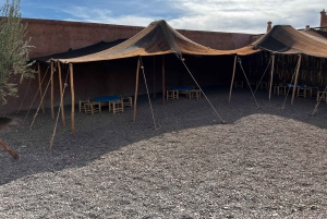 From Marrakech: Agafay Desert Buggy 1Hour & Dinner Show