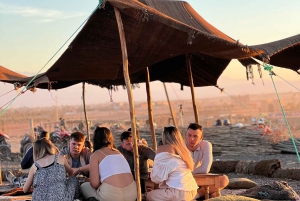 From Marrakech: Agafay Desert Buggy 1Hour & Dinner Show