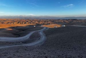 From Marrakech: Agafay Desert Buggy 1Hour & Dinner Show