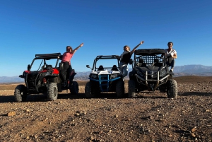 From Marrakech: Agafay Desert Buggy 1Hour & Dinner Show