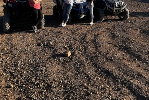 From Marrakech: Agafay Desert Buggy 1Hour & Dinner Show