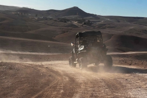 From Marrakech: Agafay Desert Buggy 1Hour & Dinner Show