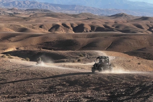 From Marrakech: Agafay Desert Buggy 1Hour & Dinner Show