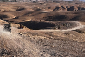 From Marrakech: Agafay Desert Buggy 1Hour & Dinner Show