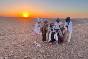 From Marrakech: Agafay Desert Buggy 1Hour & Dinner Show