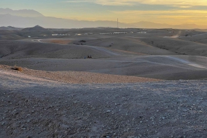 From Marrakech: Agafay Desert Buggy 1Hour & Dinner Show