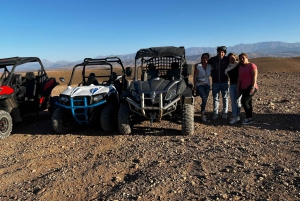 From Marrakech: Agafay Desert Buggy 1Hour & Dinner Show