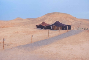 Vanuit Marrakech: Agafay woestijn kamelentocht en diner en show