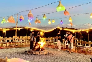 Marrakech: Agafay ørkenmiddag, kamelridning og show