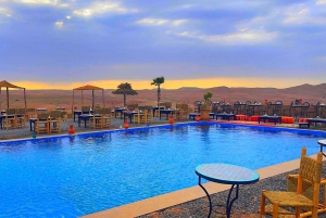From Marrakech: Agafay Desert Camp Pool, Camel Ride, & Lunch