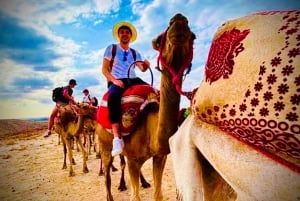 From Marrakech: Agafay Desert Dinner and Optional Camel Ride