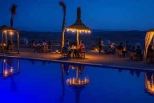 From Marrakech: Agafay Desert Dinner and Optional Camel Ride
