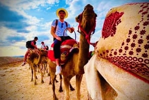 From Marrakech: Agafay Desert Dinner and Optional Camel Ride