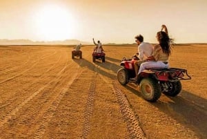 Marrakech: Agafay Desert Quad & Camel Rides and Dinner Show