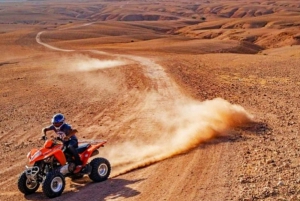 Marrakech: Agafay Desert Quad & Camel Rides and Dinner Show