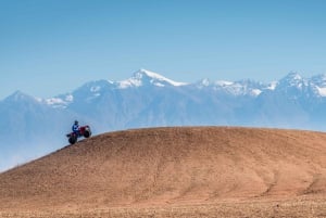 Vanuit Marrakech: Premium Agafay woestijn halve dag quad rijden