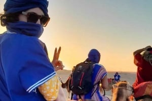 From Marrakech: Agafay Desert Horse ride with sunset