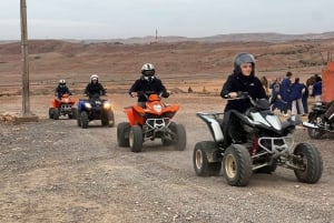 Fra Marrakech: Agafay Desert Quad Biking Tour med transfer