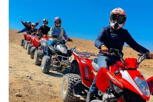 Da Marrakech: tour in quad nel deserto di Agafay con trasferimento