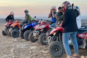 Från Marrakech: Agafay Desert Quad Biking Tour med transfer