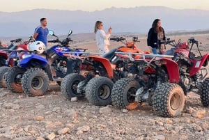 From Marrakech: Agafay Desert Quad Biking Tour with Transfer