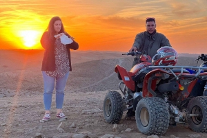 Z Marrakeszu: wycieczka quadami po pustyni Agafay z transferem