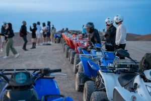 From Marrakech: Agafay Desert Quad Biking with Dinner & Show